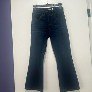 Beta Brand XS S Petite flared blue jeans